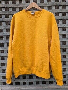 Champion Crewneck Sweatshirt Mens Large Eco Authentic Fleece Knit Streetwear